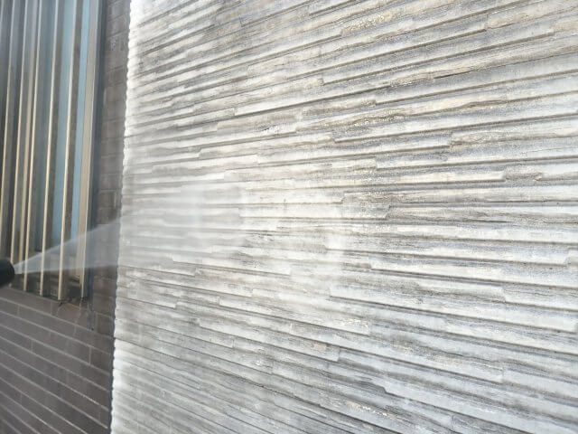 川越市 屋根外壁塗装 外壁 高圧洗浄 ミヤケン