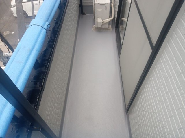 さいたま市北区 外壁塗装 ベランダ防水 完了ミヤケン