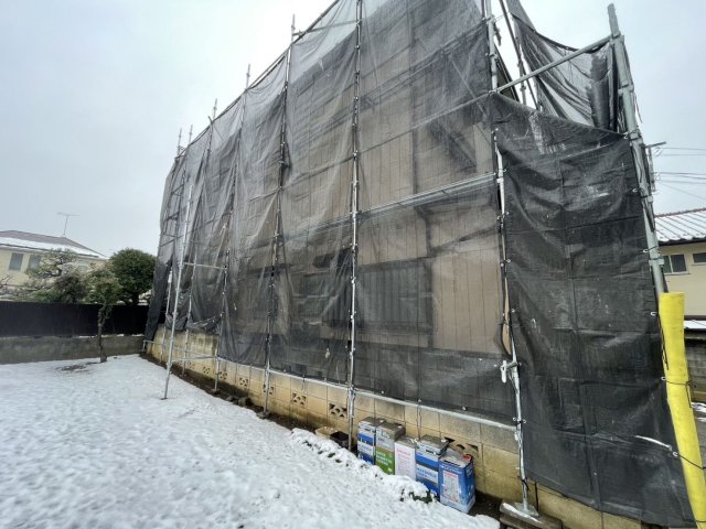 さいたま市大宮区 屋根外壁塗装 足場 ミヤケン