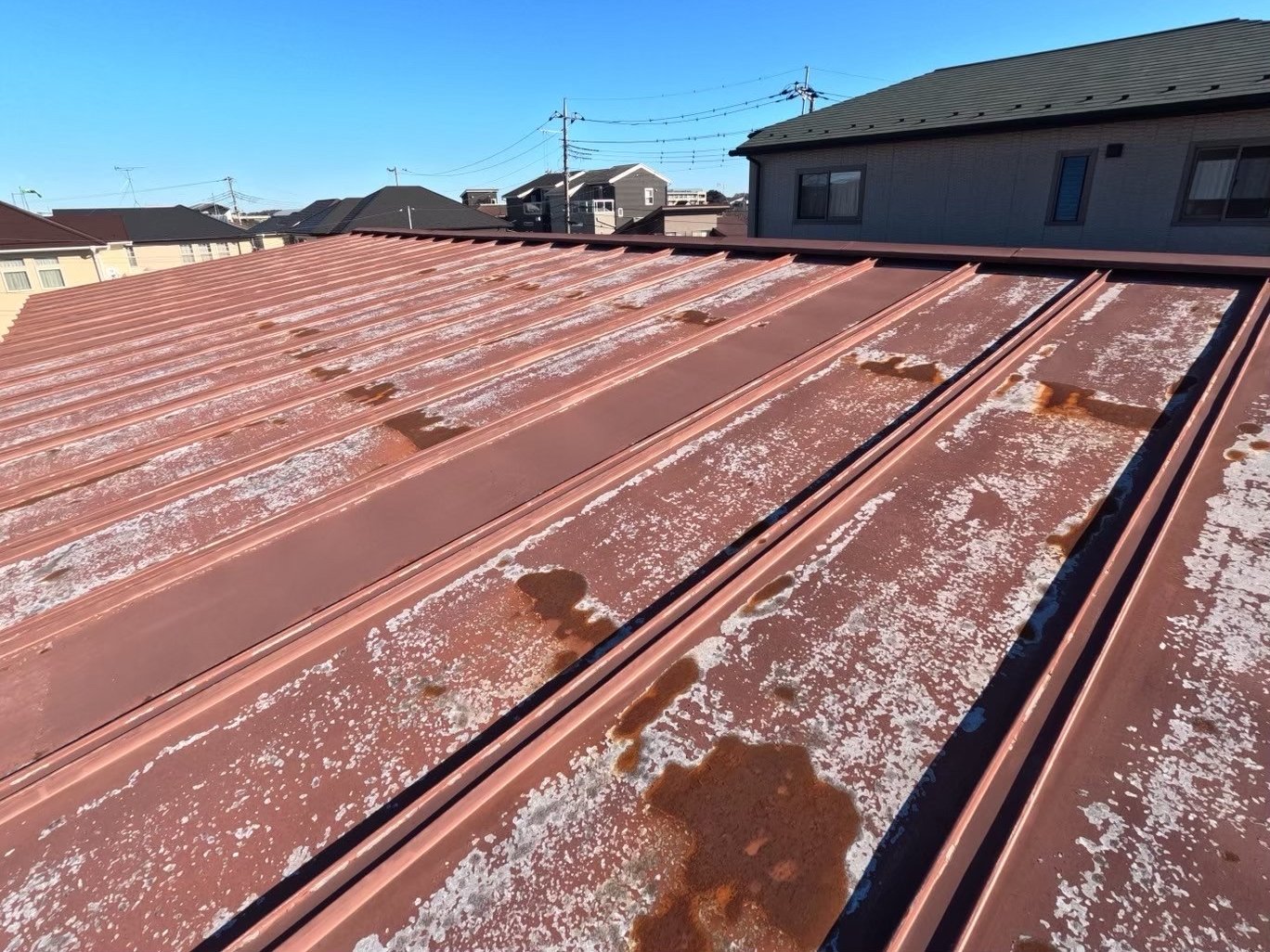 さいたま市大宮区 屋根外壁塗装 屋根 サビ ミヤケン