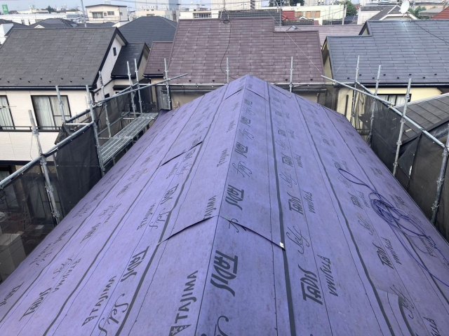 さいたま市北区 外壁塗装 屋根カバー2 ミヤケン