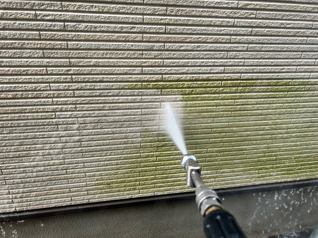 北本市 外壁塗装 外壁 高圧洗浄 ミヤケン
