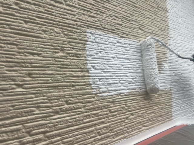 川越市 屋根外壁 外壁 下塗り ミヤケン