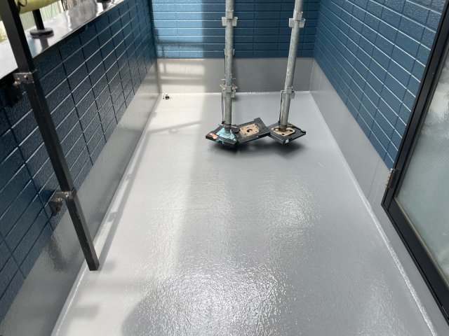 さいたま市浦和区 屋根外壁塗装 ベランダ防水 完了 ミヤケン