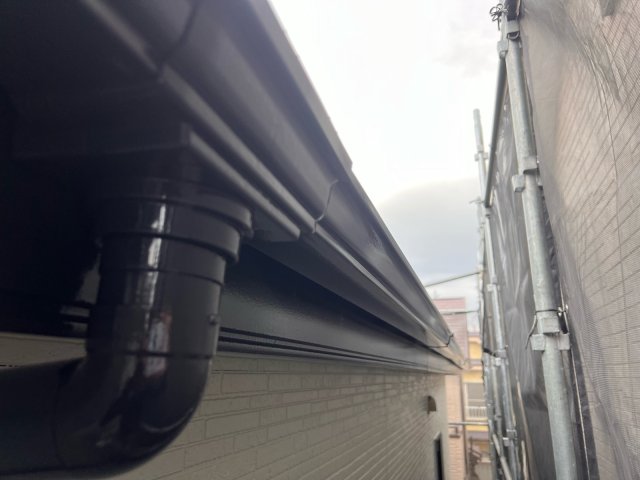 さいたま市北区 外壁塗装 破風板 完了ミヤケン