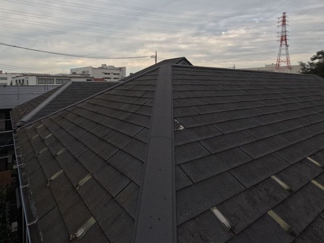 さいたま市北区 外壁塗装 屋根 色あせ ミヤケン