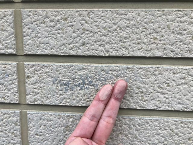 さいたま市浦和区 屋根外壁塗装 外壁 チョーキングミヤケン