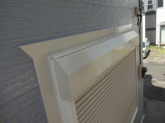 所沢市 外壁塗装 シャッターボックス 完了 ミヤケン