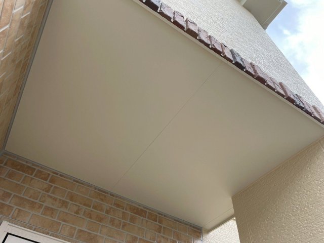 川越市 屋根外壁 軒天 完了 ミヤケン
