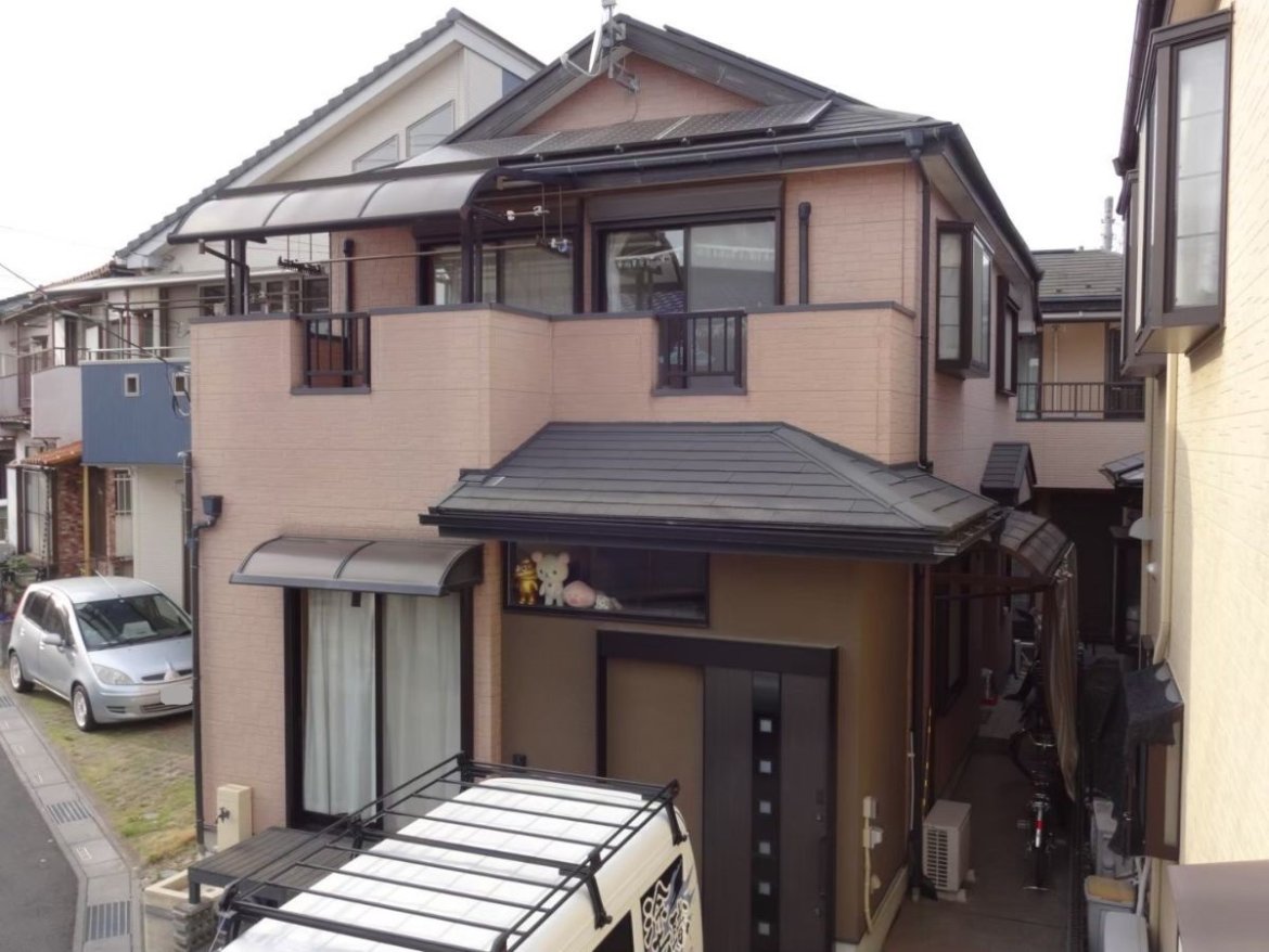 川口市 屋根外壁塗装 ビフォー1 ミヤケン