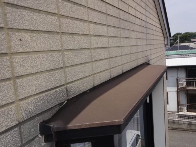 さいたま市浦和区 屋根外壁塗装 出窓屋根 色あせ ミヤケン