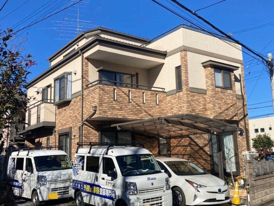 川越市 外壁塗装 ビフォー1 ミヤケン