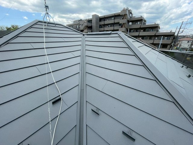 川越市南台 外壁塗装 屋根カバー ミヤケン