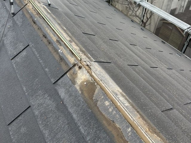 川越市大仙波 外壁塗装 屋根 棟板金撤去 ミヤケン