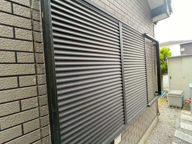 川越市宮元町 屋根外壁塗装 戸袋 色あせ ミヤケン