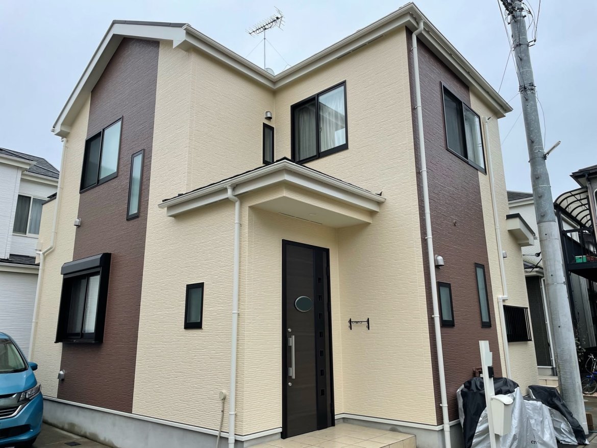 上尾市上尾村 外壁塗装 アフター1 ミヤケン