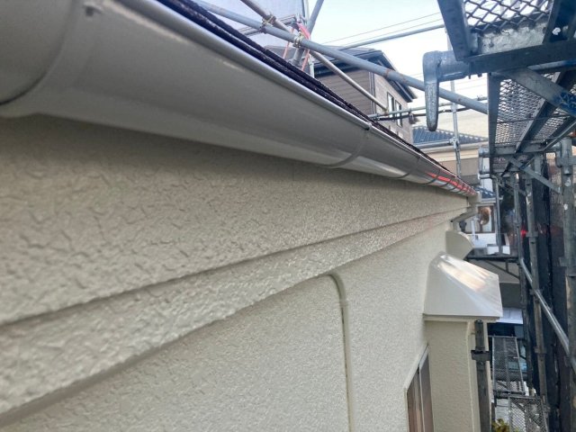 川越市霞ケ関北 屋根外壁塗装 雨樋 完了 ミヤケン