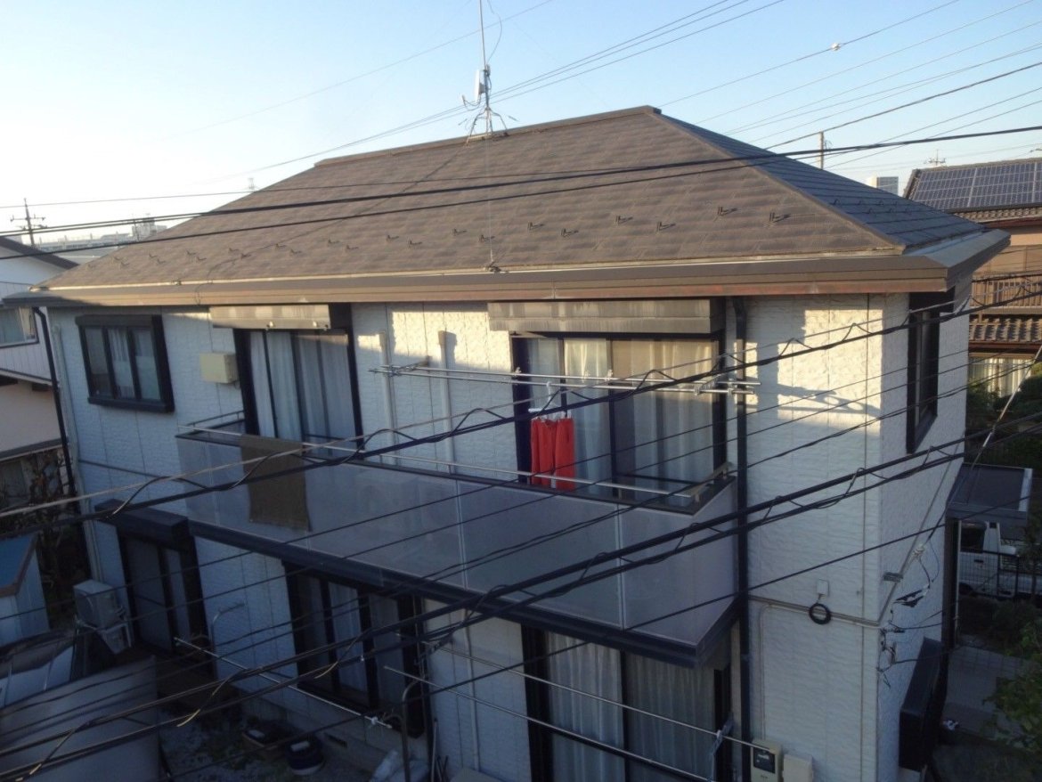 川越市大塚 外壁塗装 ビフォー ミヤケン