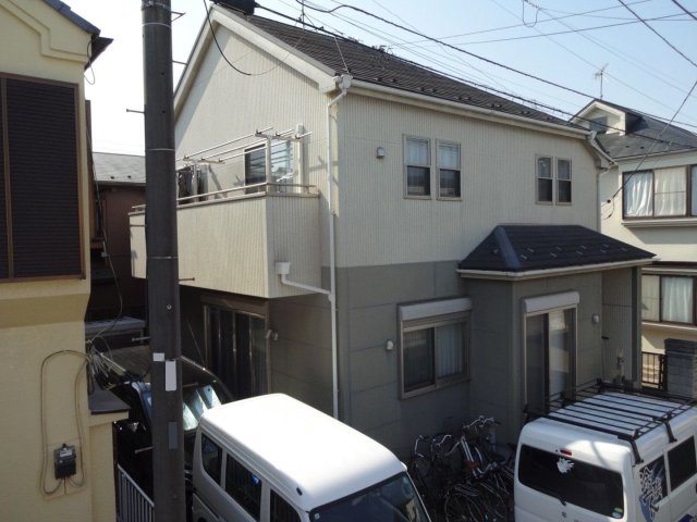 ふじみ野市新駒林 外壁塗装 ビフォー2 ミヤケン