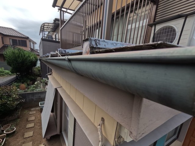 見沼区 外壁塗装 雨樋 色あせ ミヤケン