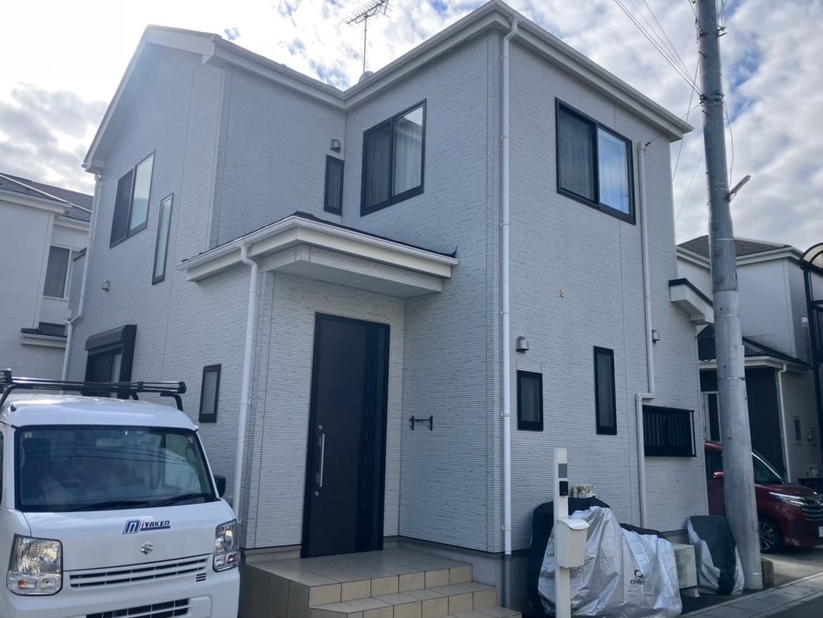 上尾市上尾村 外壁塗装 ビフォー2 ミヤケン