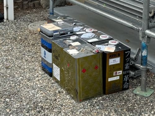 比企郡川島町 外壁塗装 材料一式 ミヤケン