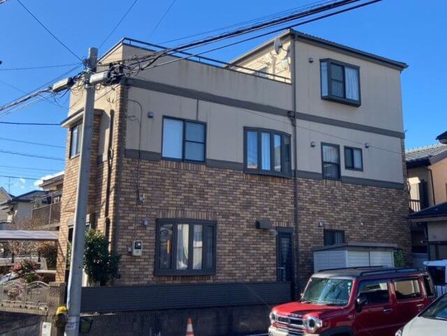 川越市 外壁塗装 ビフォー2 ミヤケン