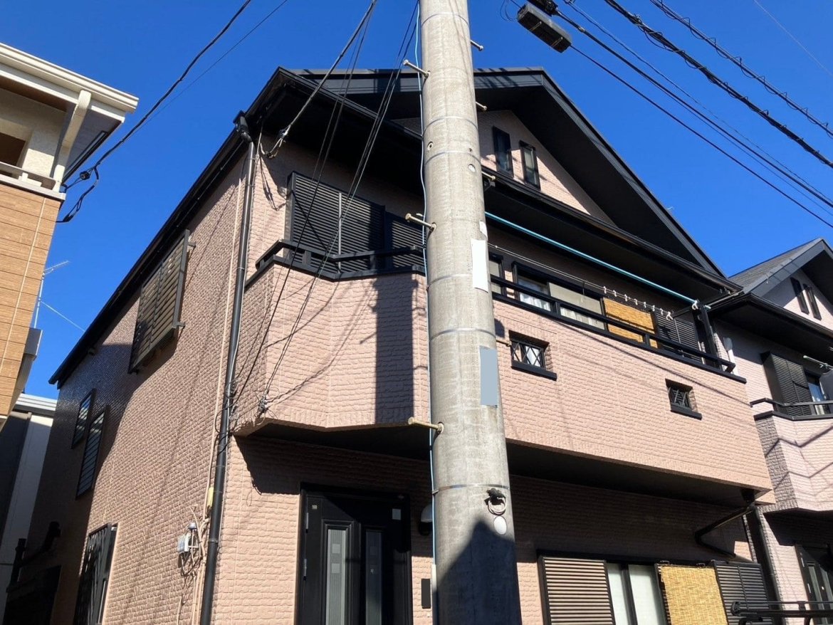 ふじみ野市 屋根外壁 ビフォー2ミヤケン