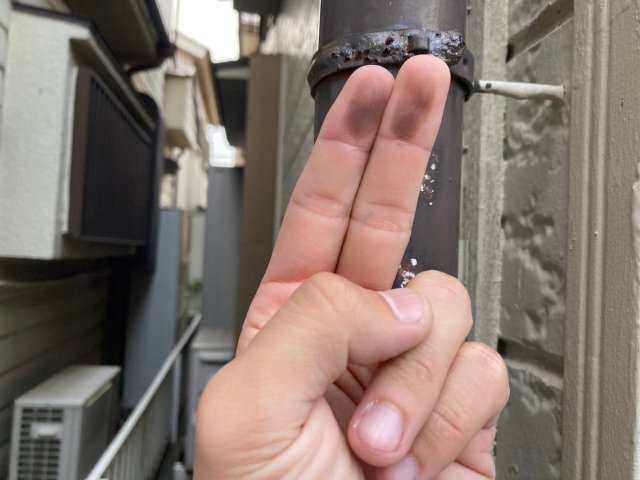 川越市小堤 屋根外壁塗装 雨樋 チョーキング ミヤケン