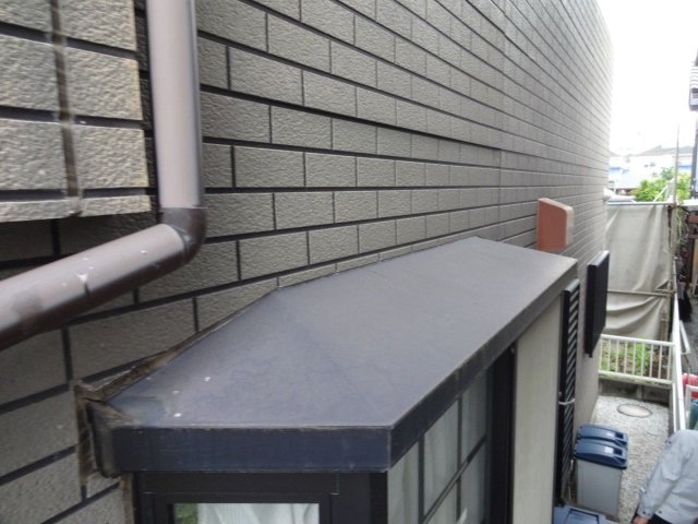 川越市宮元町 屋根外壁塗装 出窓屋根 色あせ ミヤケン