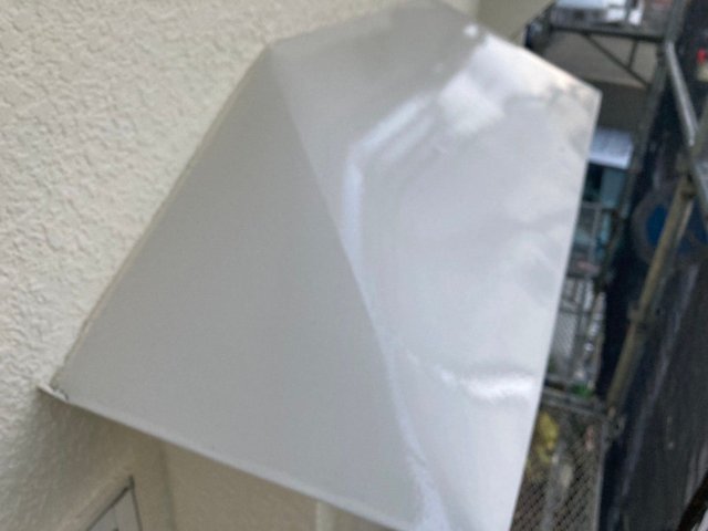 川越市霞ケ関北 屋根外壁塗装 庇屋根 完了 ミヤケン