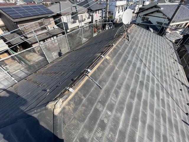 川越市大塚 外壁塗装 屋根カバー ミヤケン