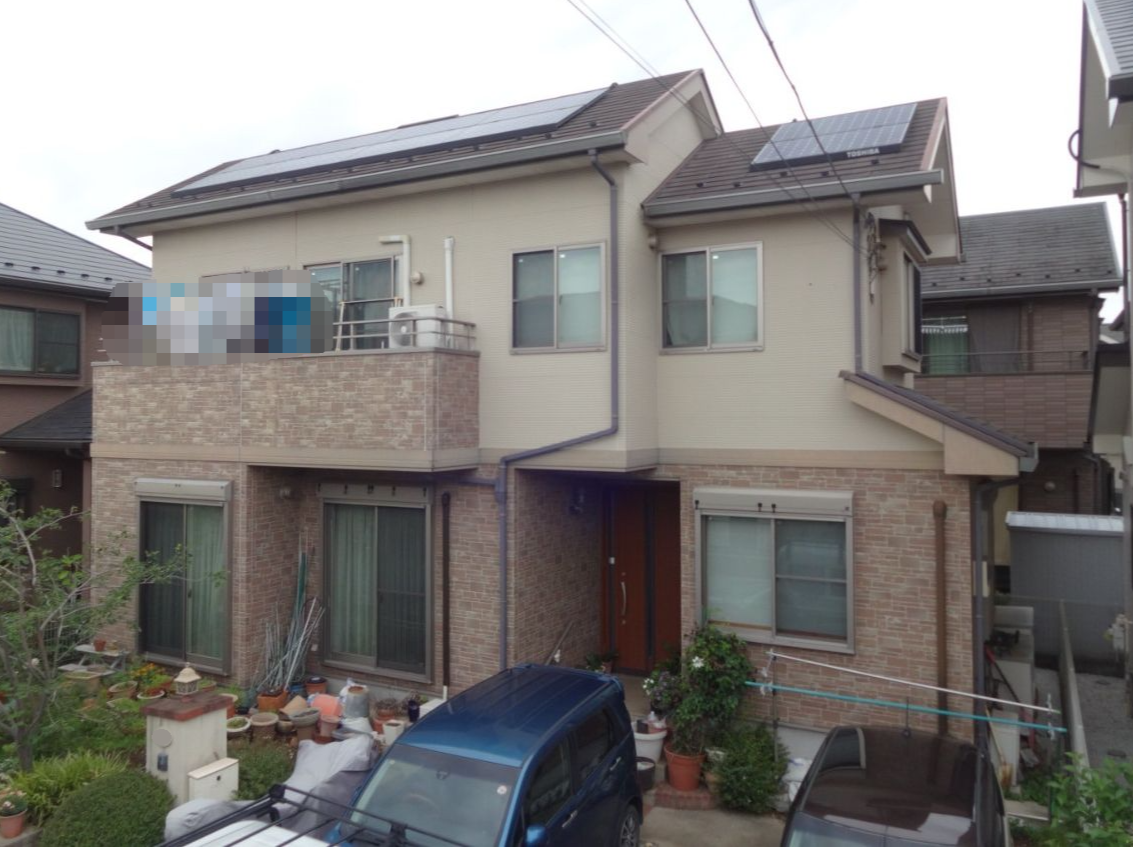狭山市入間川 屋根外壁塗装 ビフォー1 ミヤケン
