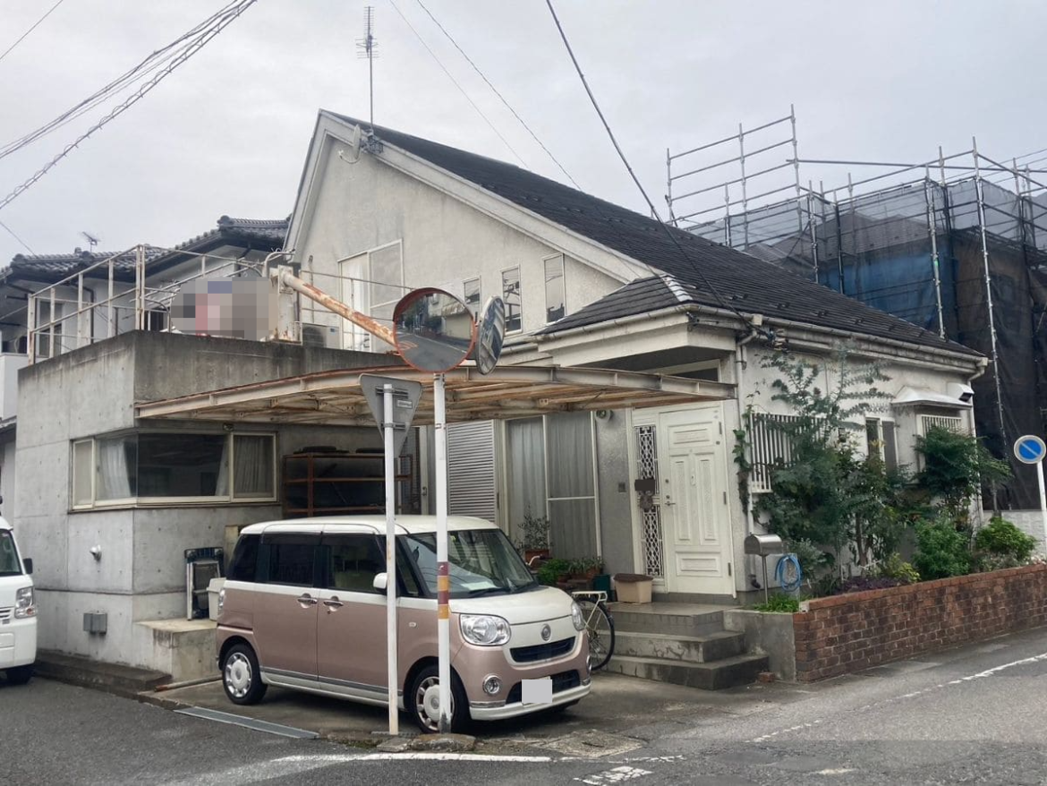 川越市霞ケ関北 屋根外壁塗装 ビフォー ミヤケン
