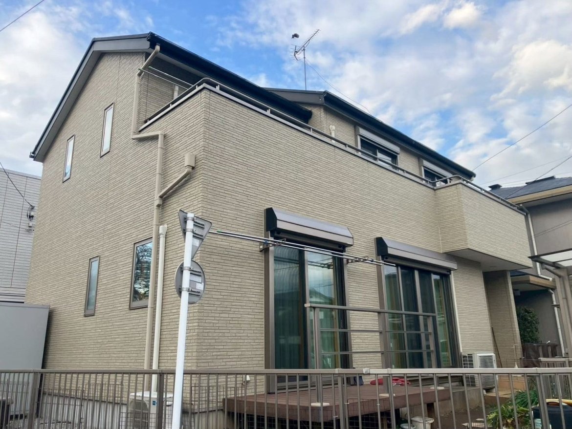 さいたま市見沼区 屋根外壁塗装 ビフォー ミヤケン