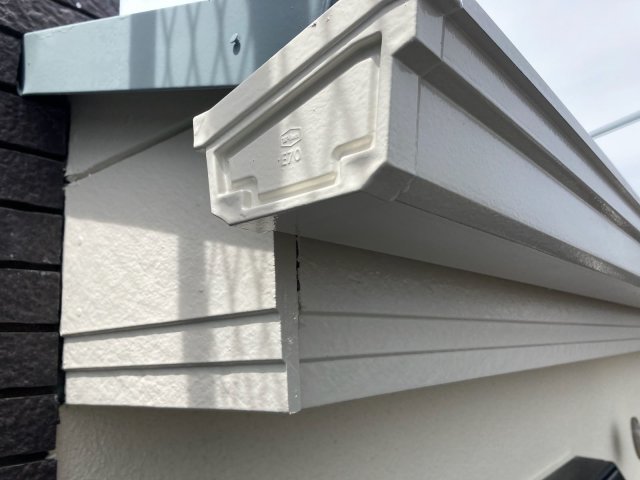 さいたま市桜区 屋根外壁塗装 破風板 完了 ミヤケン