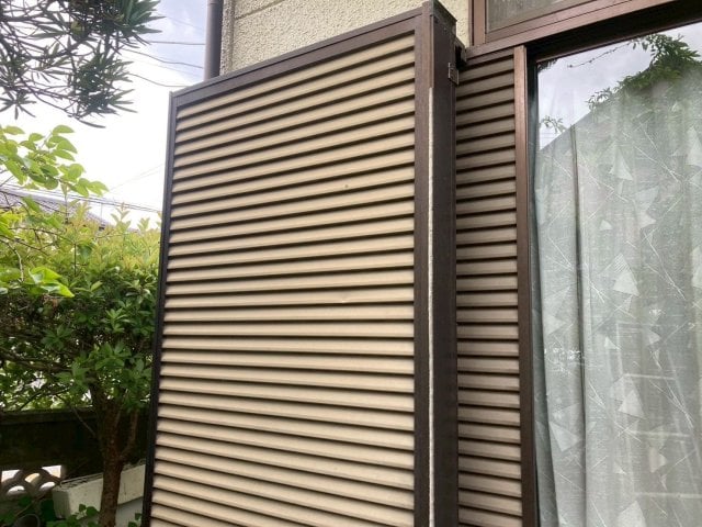 川越市福田 外壁塗装 戸袋 色あせ ミヤケン