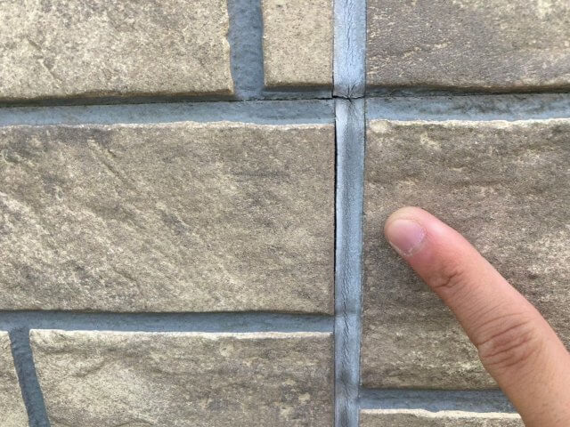 川越市 屋根外壁塗装工事 コーキング ひび ミヤケン