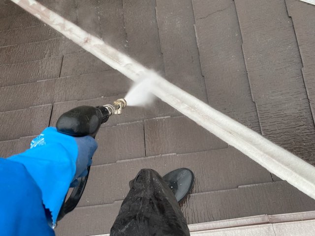 さいたま市桜区 外壁塗装屋根カバー 屋根 高圧洗浄 ミヤケン