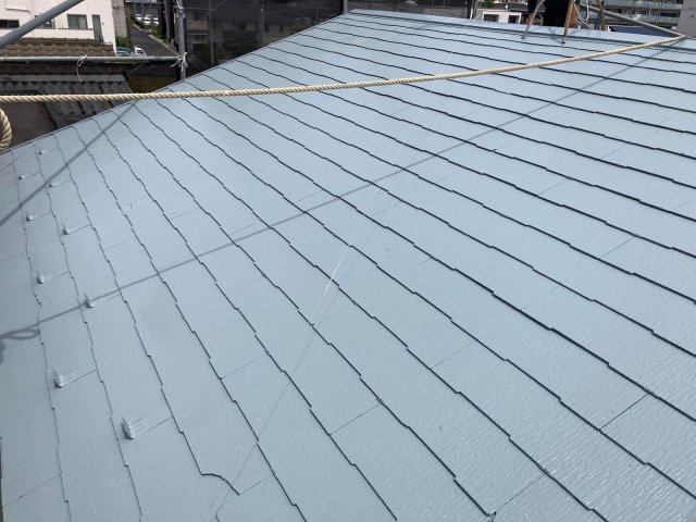 さいたま市桜区 屋根外壁塗装 屋根 完了 ミヤケン