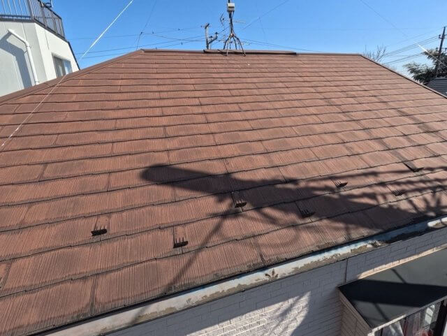 さいたま市見沼区 屋根カバー外壁塗装 屋根 色あせ ミヤケン