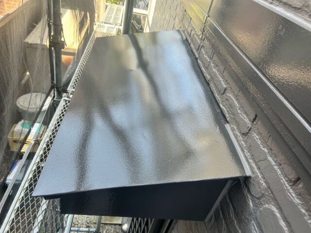 川越市今成 外壁塗装屋根カバー 庇屋根 完了 ミヤケン