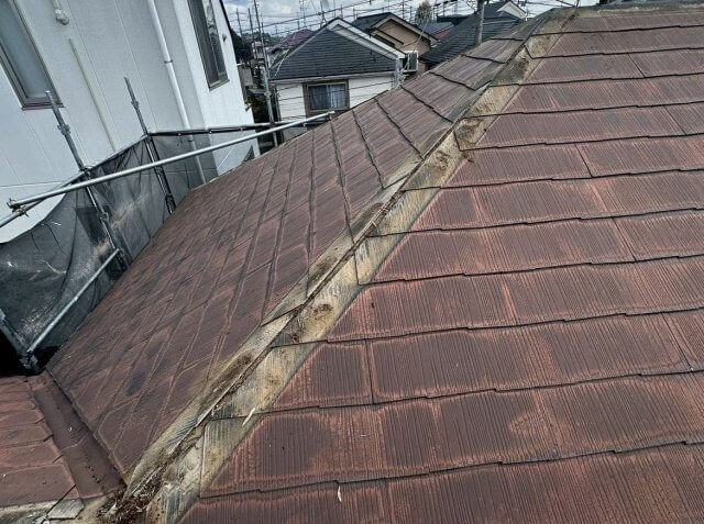 さいたま市見沼区 屋根カバー外壁塗装 棟板金撤去 ミヤケン