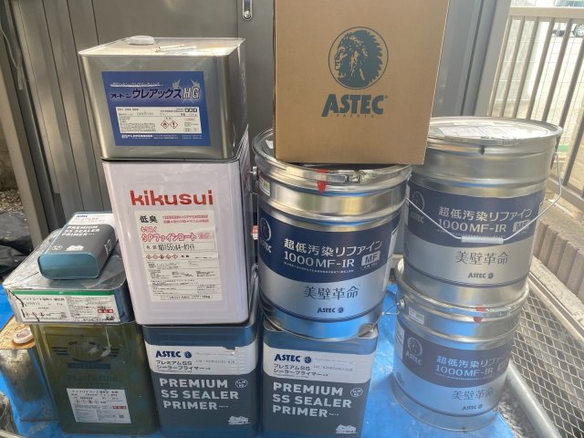 さいたま市桜区 外壁塗装屋根カバー 材料一式 ミヤケン