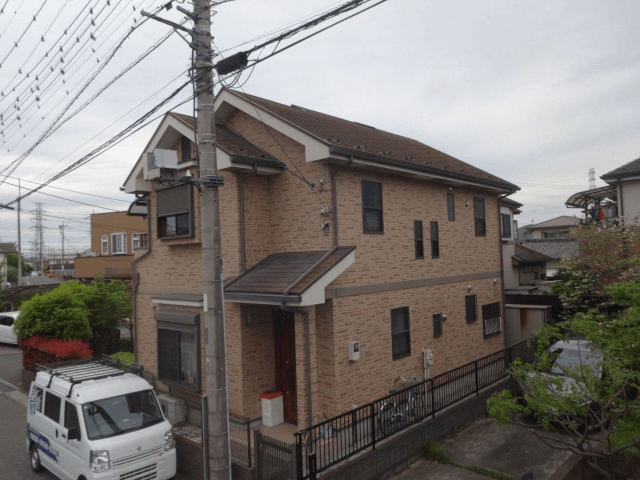 川越市今成 外壁塗装屋根カバー ビフォー2 ミヤケン