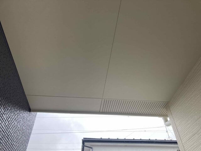 川越市今成 1年点検 軒天 ミヤケン