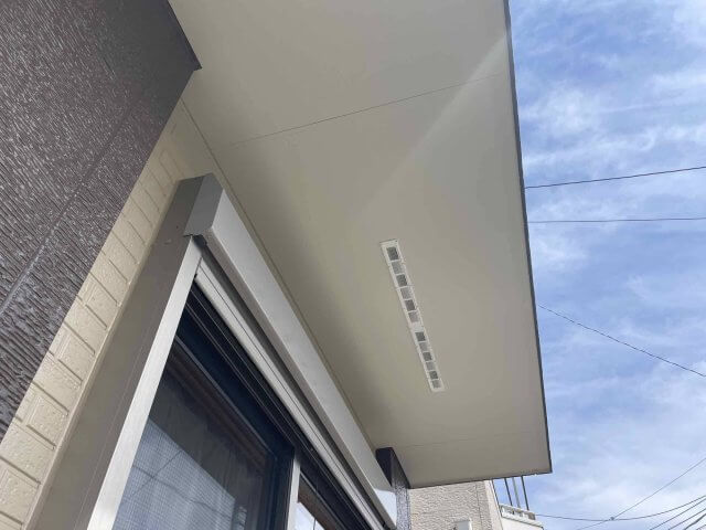 さいたま市見沼区 1年点検 軒天 ミヤケン