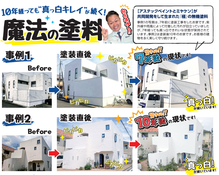 極コート無機事例