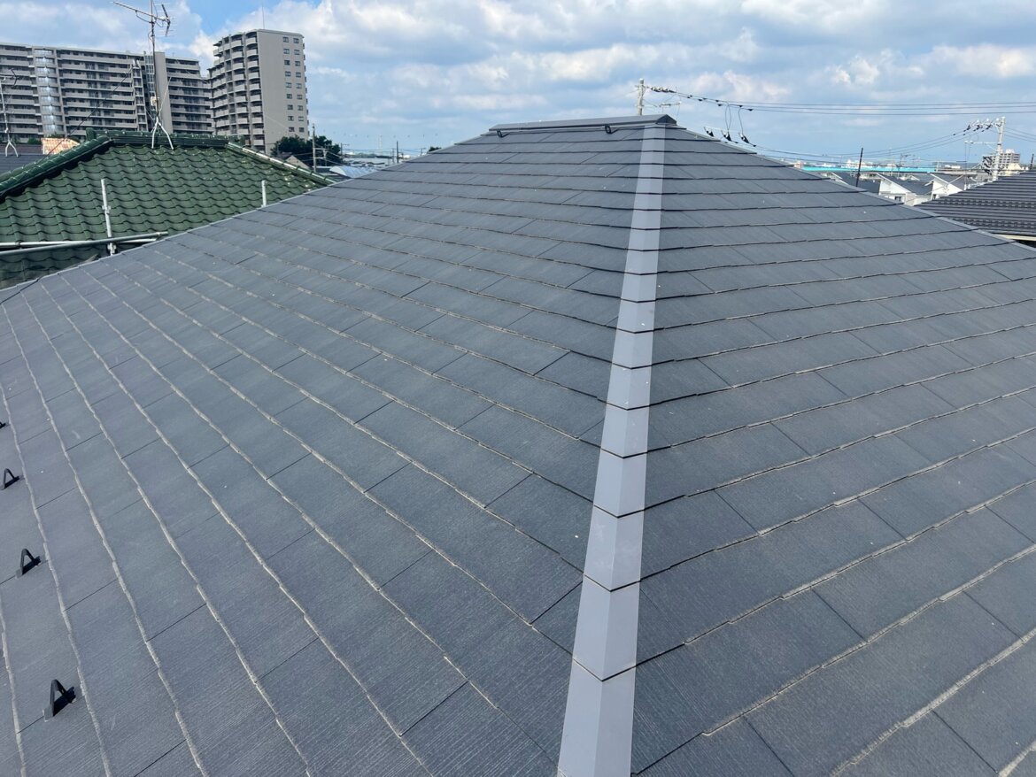 志木市幸町 屋根塗装 ビフォー ミヤケン