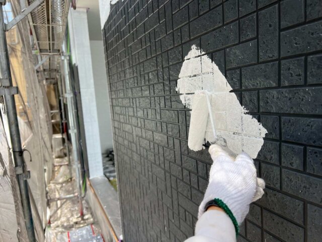 さいたま市中央区 外壁塗装 外壁 下塗り ミヤケン